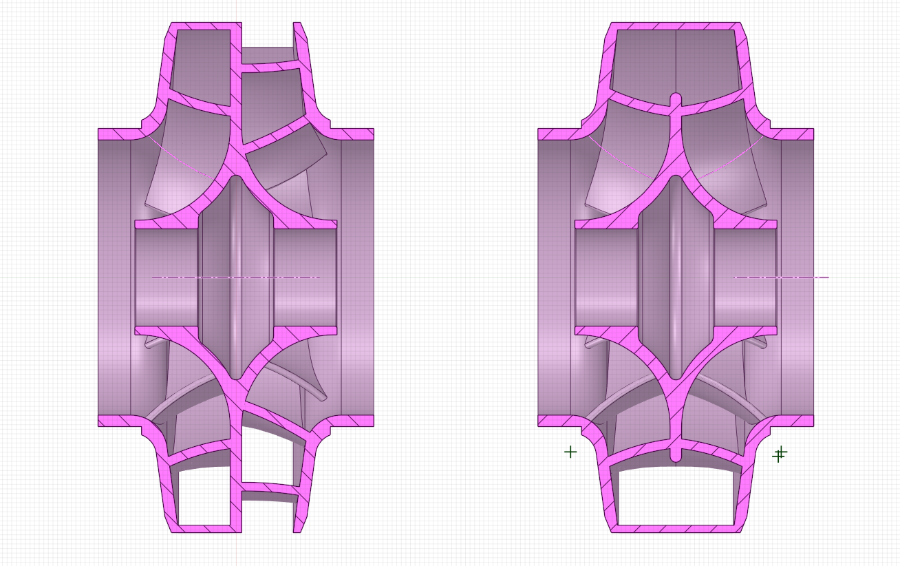 双吸叶轮建模视频教程